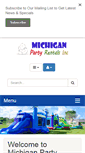 Mobile Screenshot of getpartyrentals.com